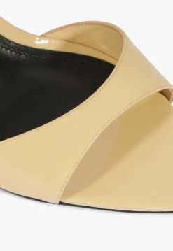 Fashion Schutz Elodie Patent Sandal Beige