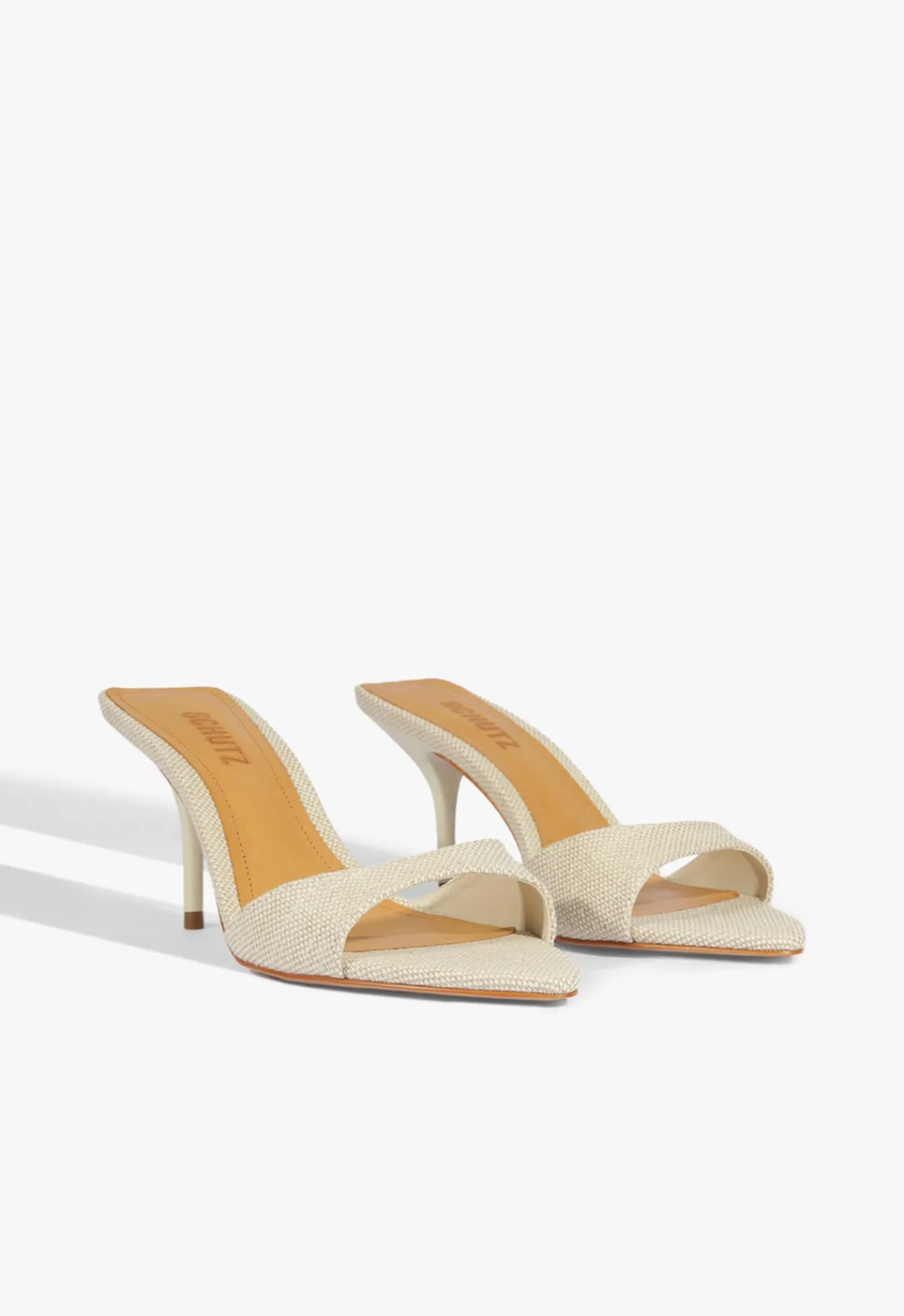 New Schutz Elodie Sandal Off White