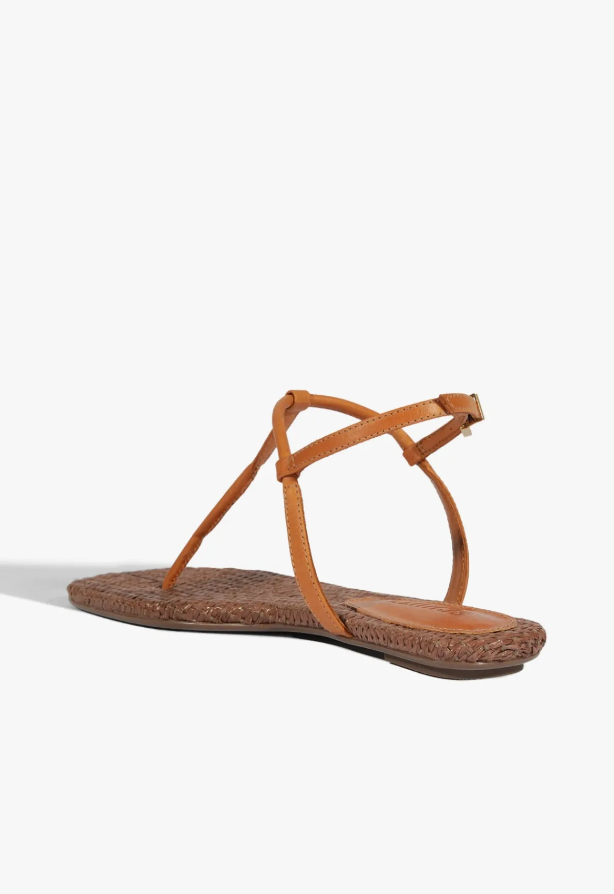 Discount Schutz Elsha Flat Sandal Brown
