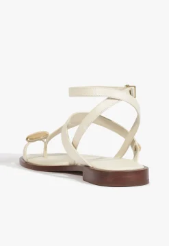 Hot Schutz Elysa Lace Sandal Sugar White