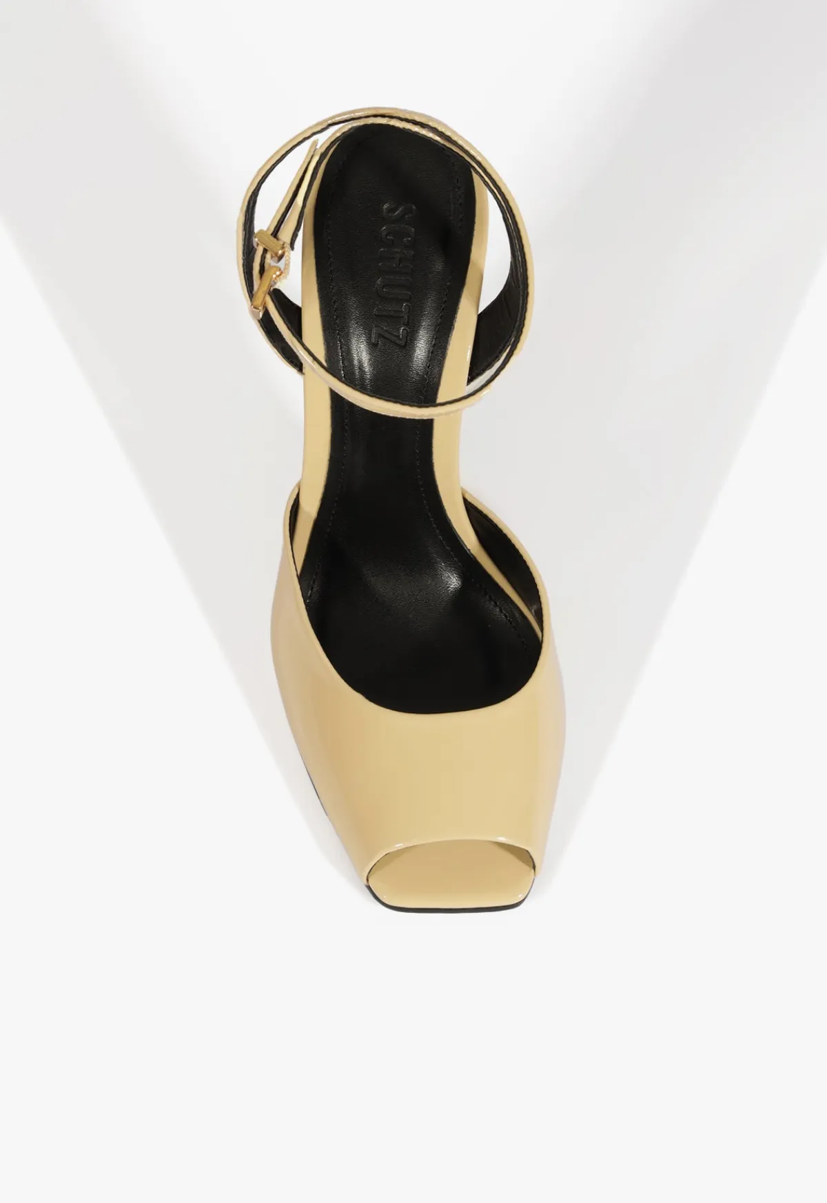 Clearance Schutz Estella Patent Pump Beige