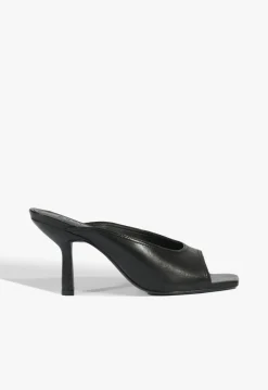 Fashion Schutz Finley Leather Sandal Black