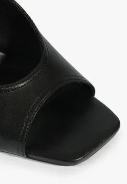 Fashion Schutz Finley Leather Sandal Black