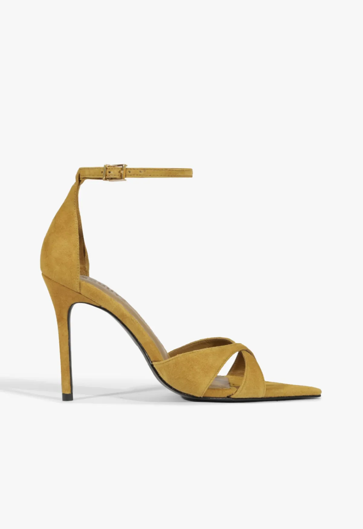 Best Schutz Hilda Leaf Suede Sandal Yellow