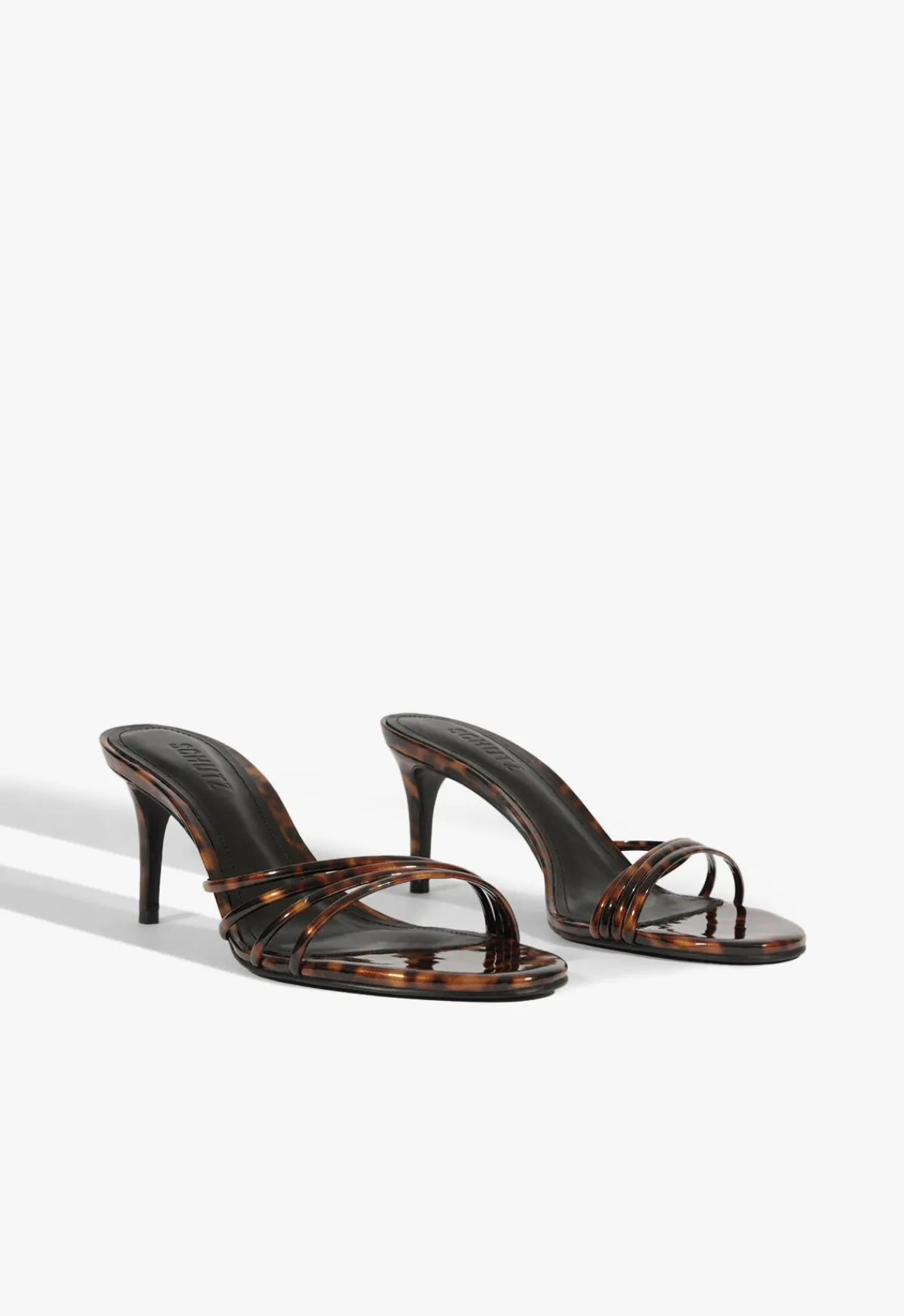 Fashion Schutz Inez Mule Sandal Animal Print