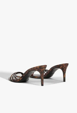 Fashion Schutz Inez Mule Sandal Animal Print