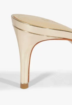 Fashion Schutz Inez Mule Sandal Gold