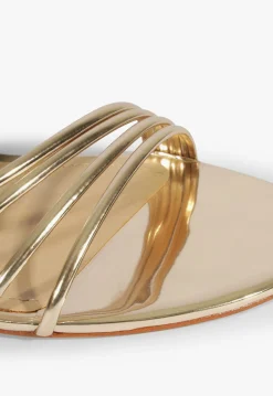 Fashion Schutz Inez Mule Sandal Gold