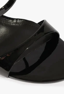 Online Schutz Jessica Mule Patent Sandal Black