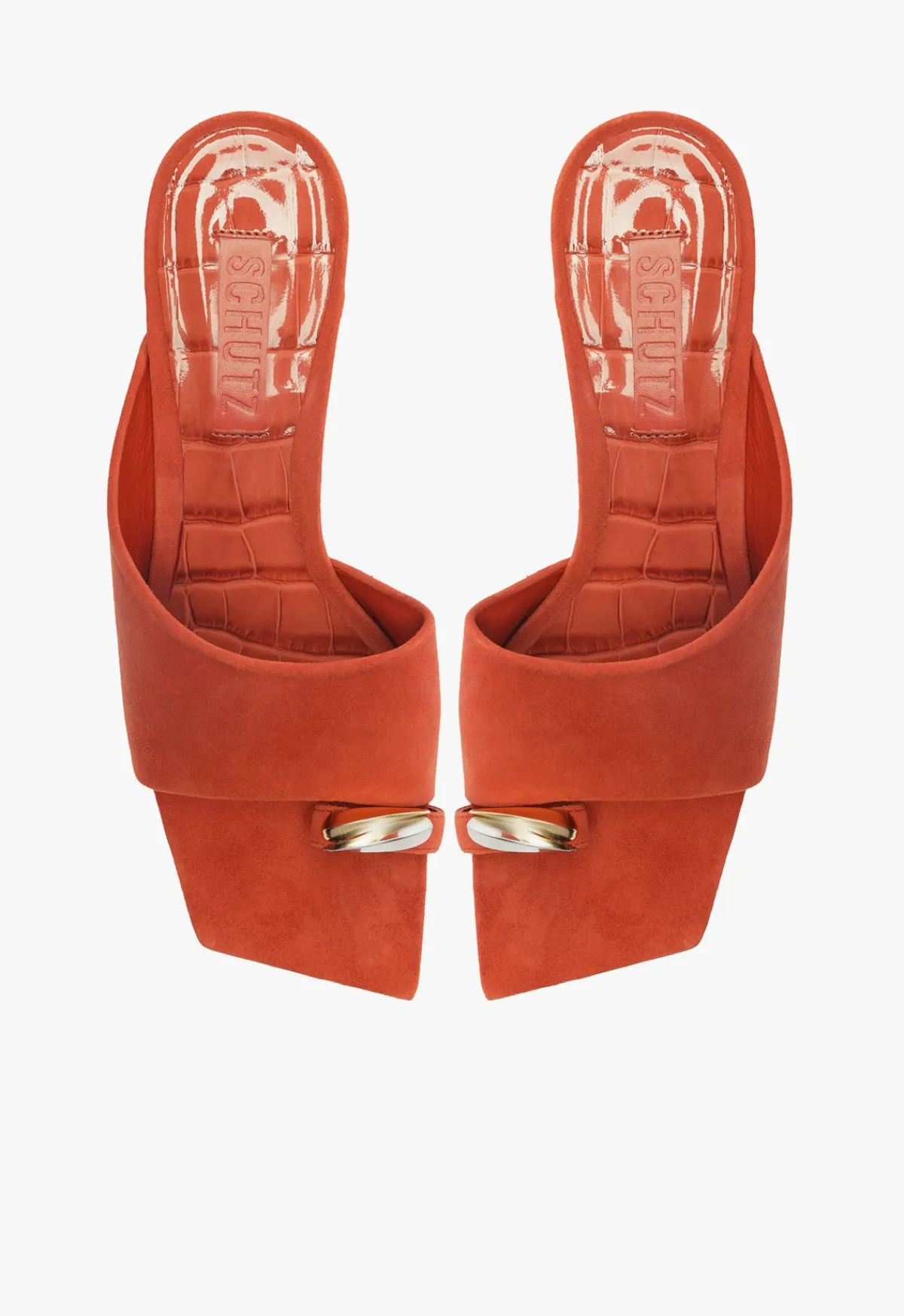 Best Schutz Jodie Mid Sandal Orange