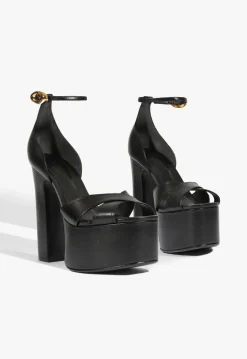 Outlet Schutz Jolene Leather Sandal Black