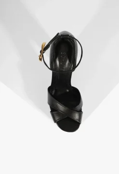 Outlet Schutz Jolene Leather Sandal Black
