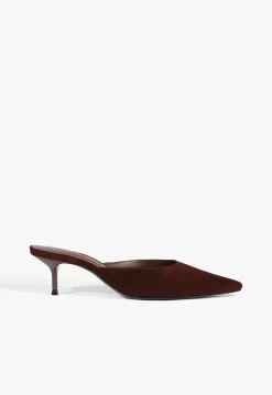Online Schutz Julie Suede Pump Chestnut Brown