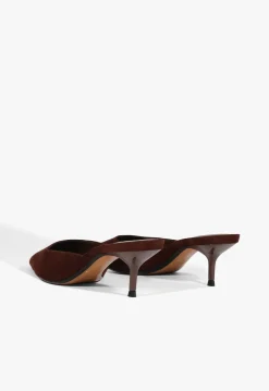 Online Schutz Julie Suede Pump Chestnut Brown
