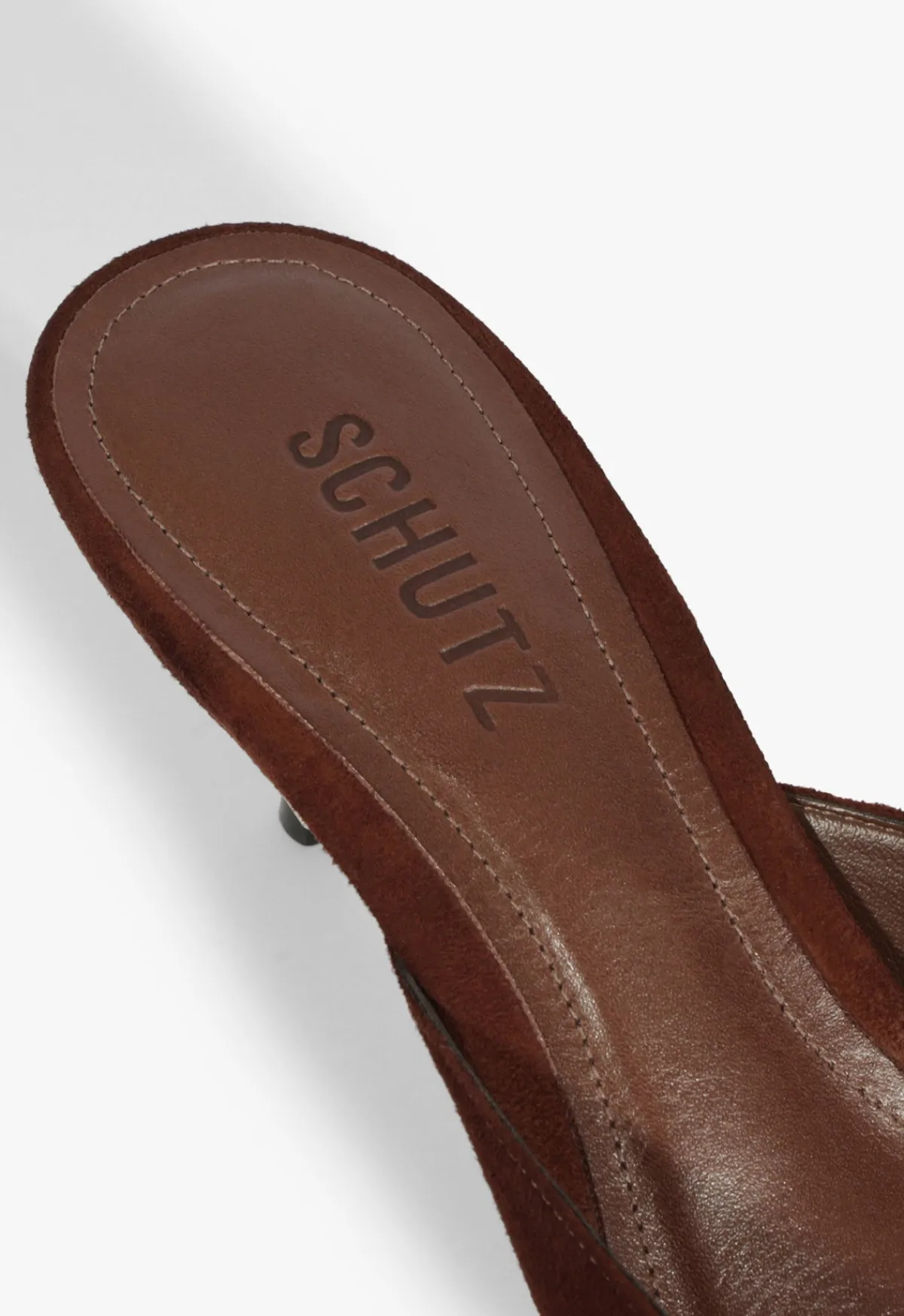 Online Schutz Julie Suede Pump Chestnut Brown