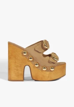 Online Schutz Juno Cutout Sandal Sandstone