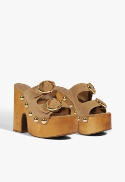 Online Schutz Juno Cutout Sandal Sandstone