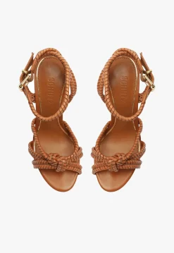 Outlet Schutz Kareena Woven Sandal Brown