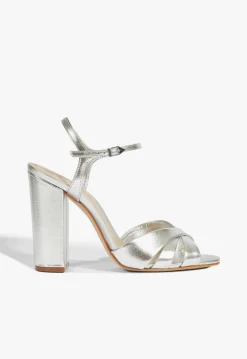 Hot Schutz Keefa Block Sandal Silver