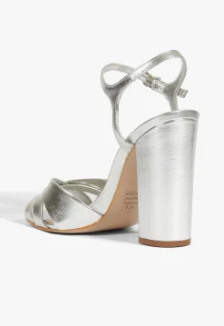 Hot Schutz Keefa Block Sandal Silver