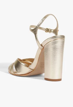 Outlet Schutz Keefa Block Sandal Gold