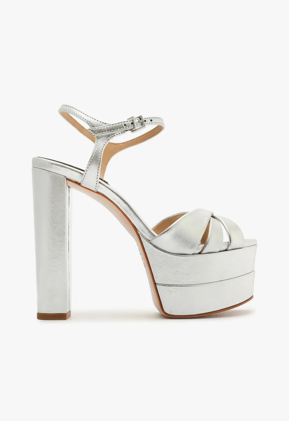 Discount Schutz Keefa High Sandal Silver