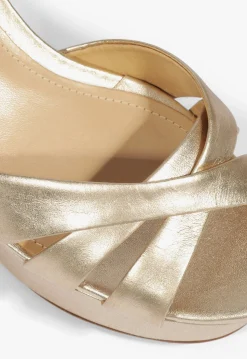 New Schutz Keefa Sandal Gold