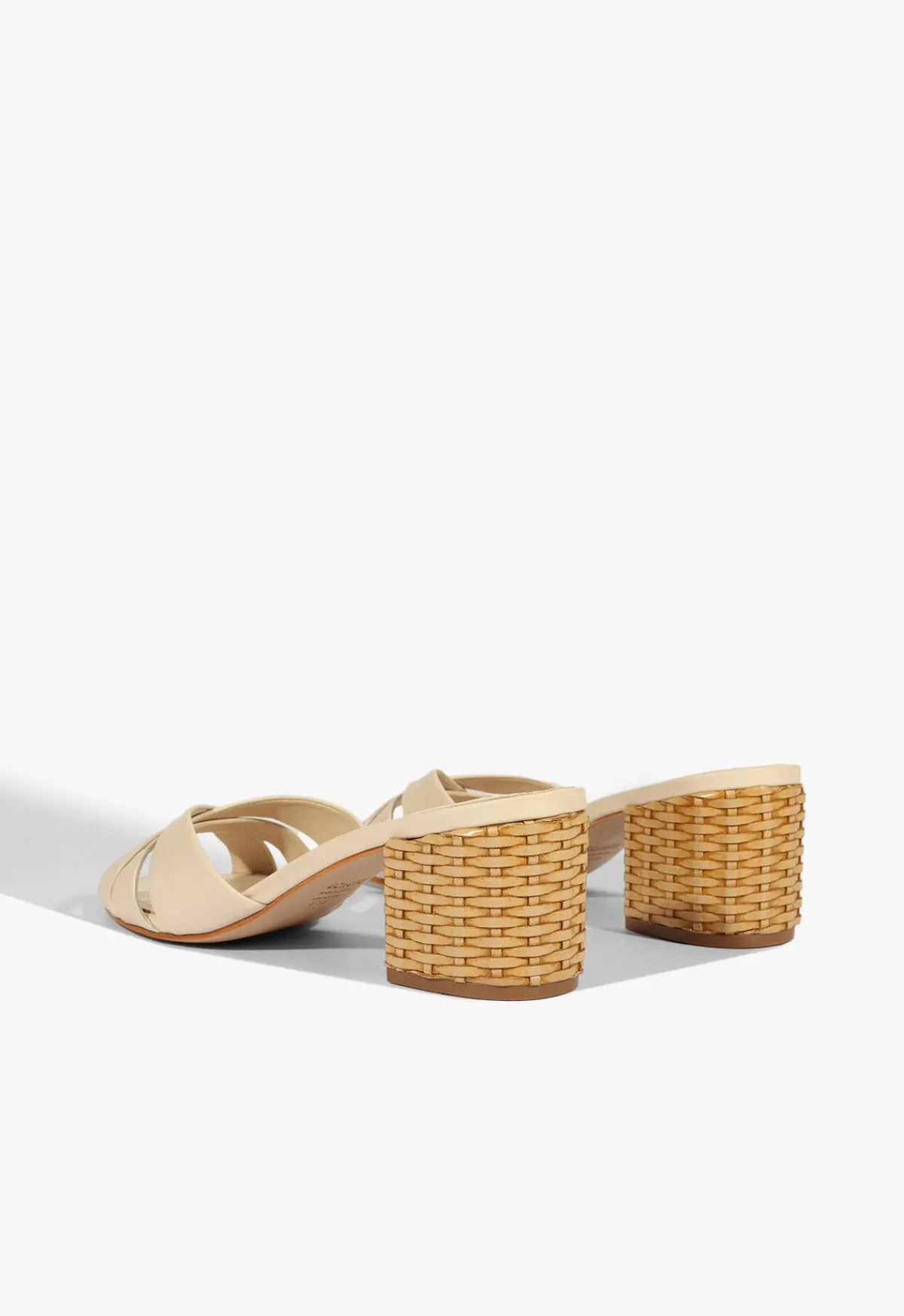 Best Schutz Keefa Straw Mule Sandal Beige
