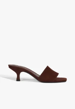 Hot Schutz Kelsea Suede Sandal Chestnut Brown