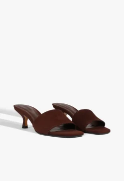 Hot Schutz Kelsea Suede Sandal Chestnut Brown