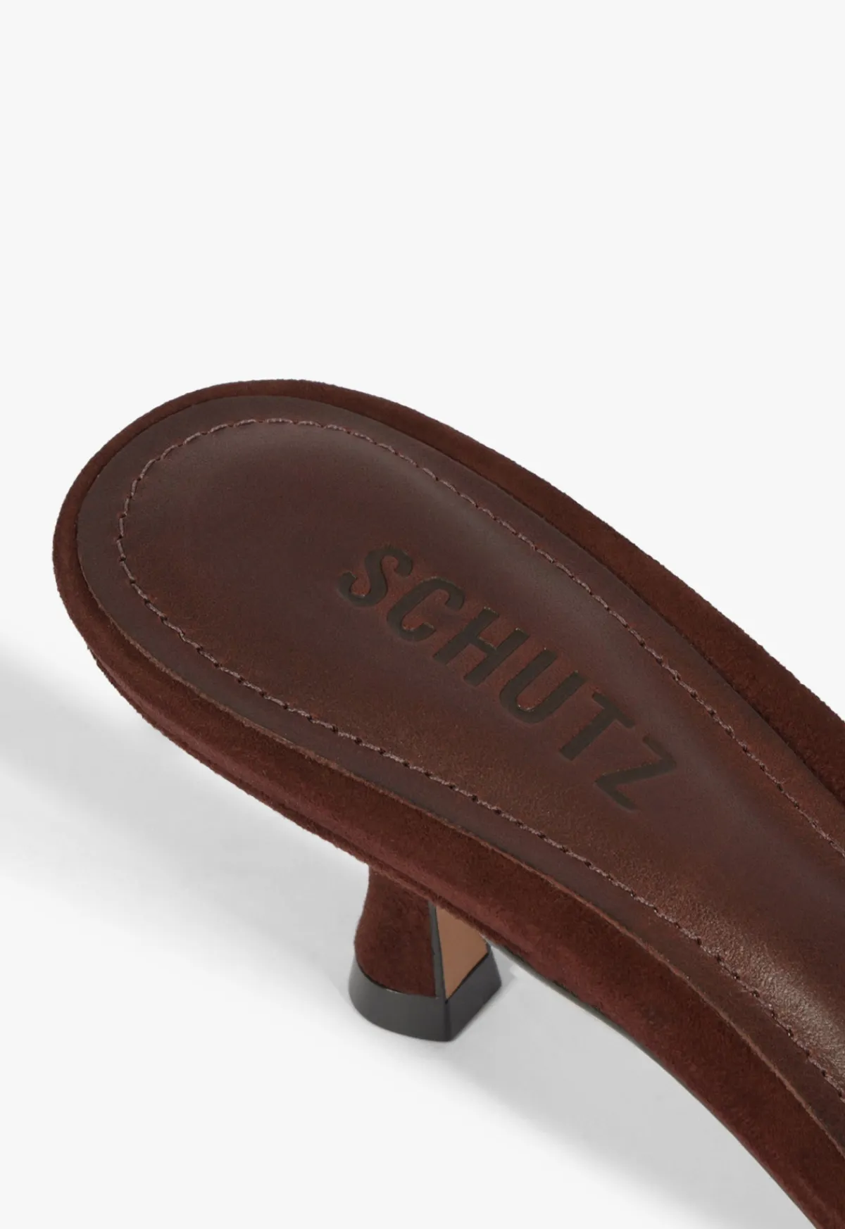 Hot Schutz Kelsea Suede Sandal Chestnut Brown