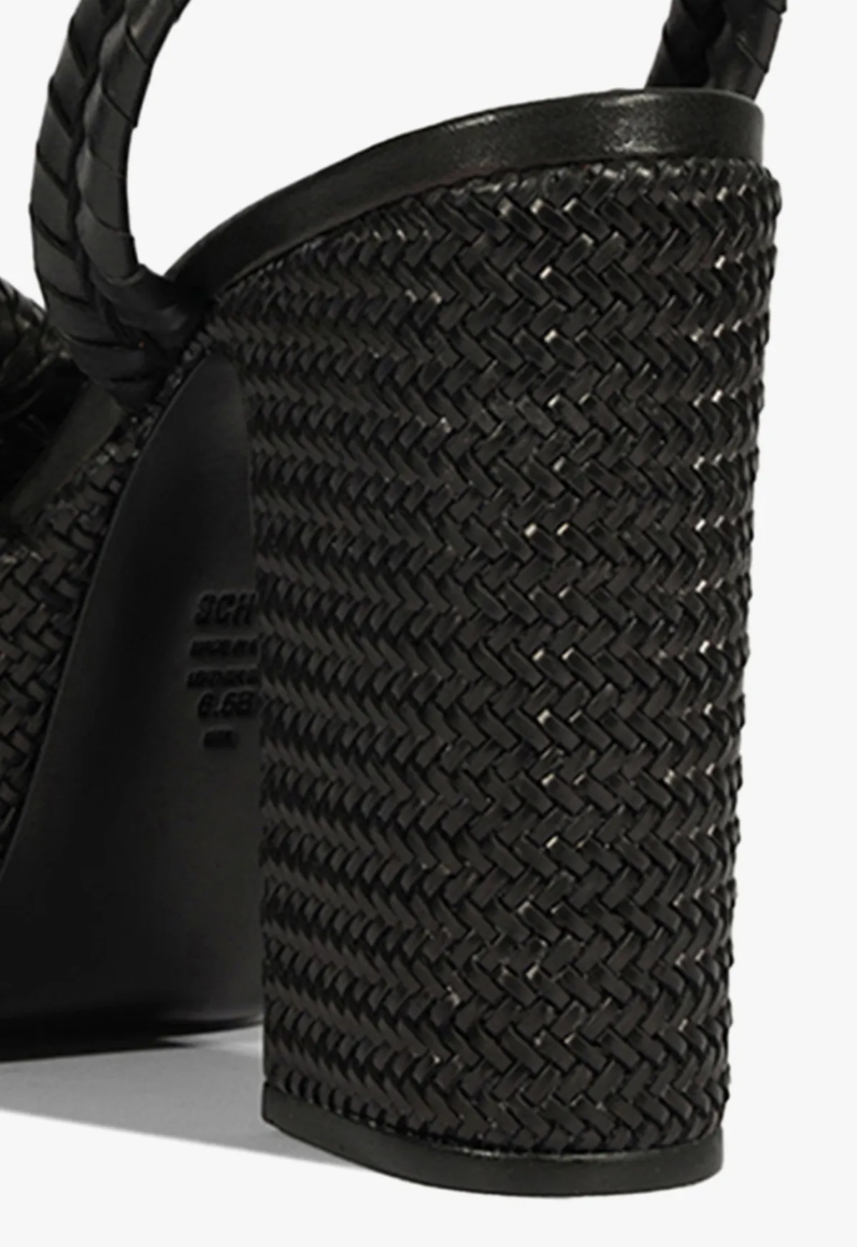 Online Schutz Khari Platform Sandal Black