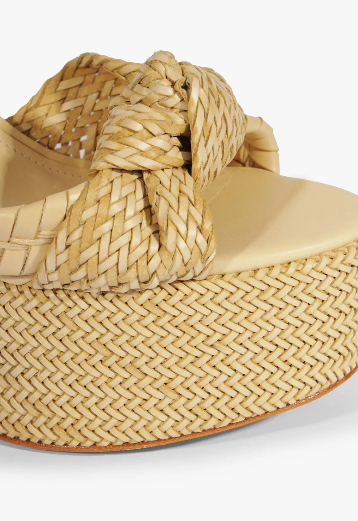 New Schutz Khari Platform Sandal Beige