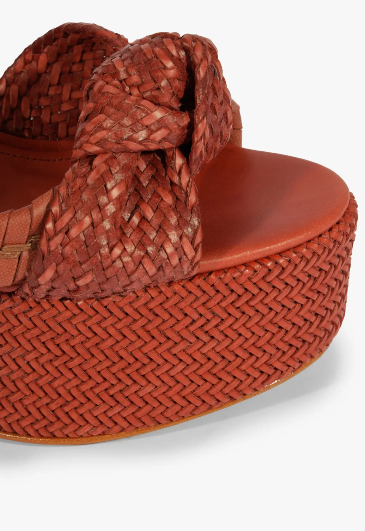 Discount Schutz Khari Platform Sandal Orange