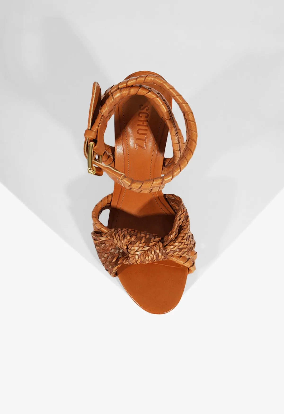 Fashion Schutz Khari Sandal Brown