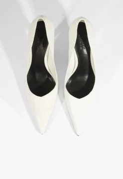 Fashion Schutz Lexi Lo Patent Pump White