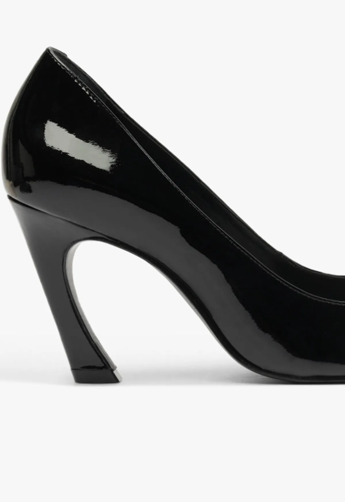 Best Schutz Lexi Lo Patent Pump Black