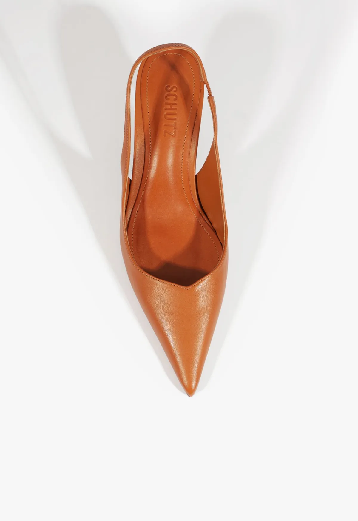 Online Schutz Lexi Mid Sculptural Pump Brown
