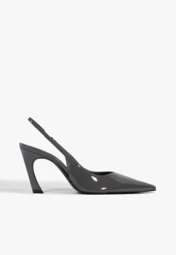 Fashion Schutz Lexi Sling Patent Pump Gray
