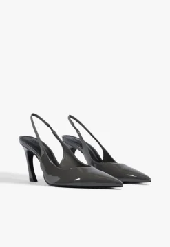 Fashion Schutz Lexi Sling Patent Pump Gray