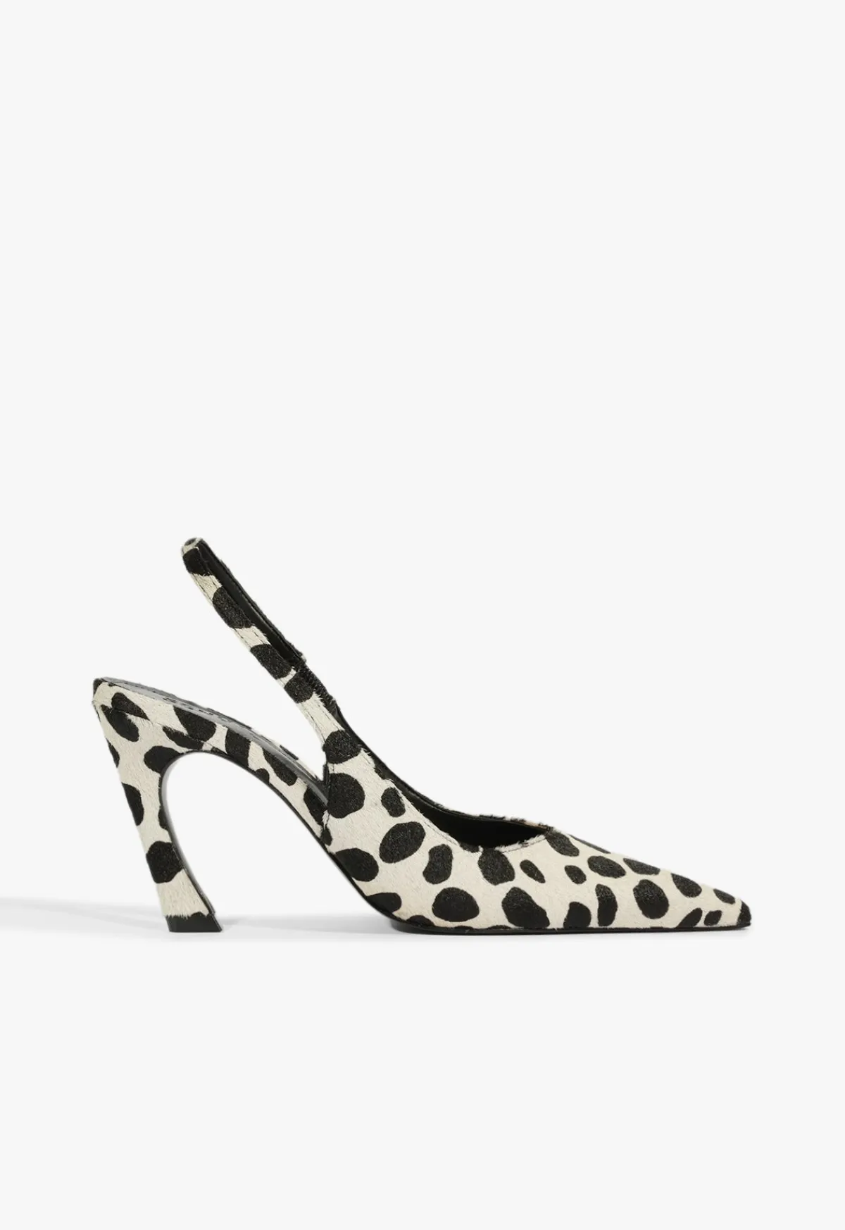 Outlet Schutz Lexi Sling Wild Hair Calf Pump White