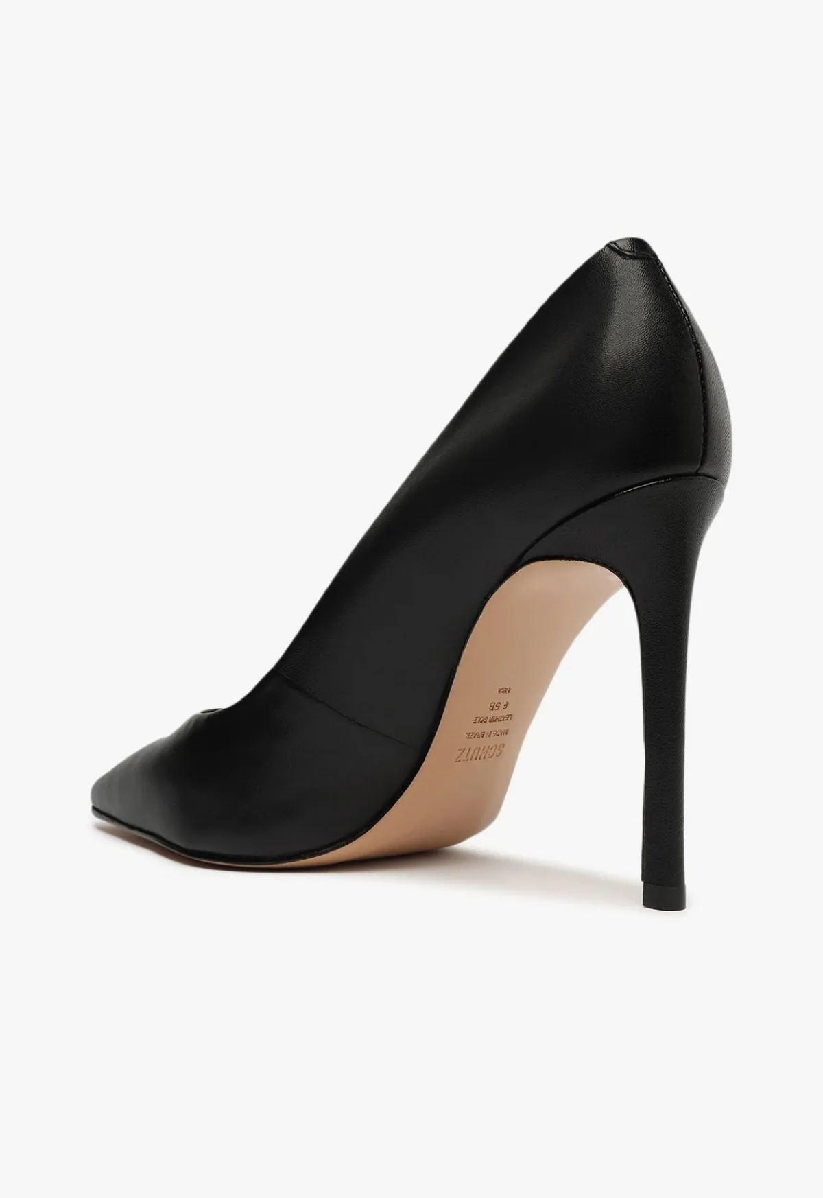 New Schutz Lou High Stiletto Pump Black