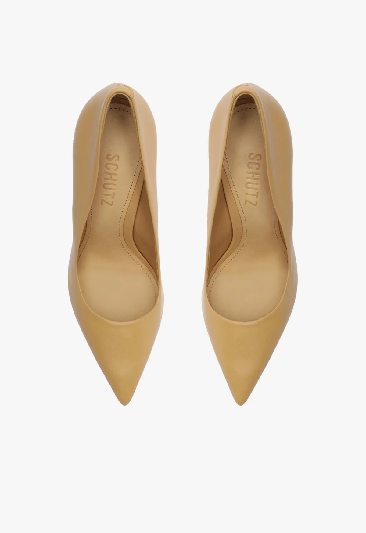 Sale Schutz Lou High Stiletto Pump Light Beige
