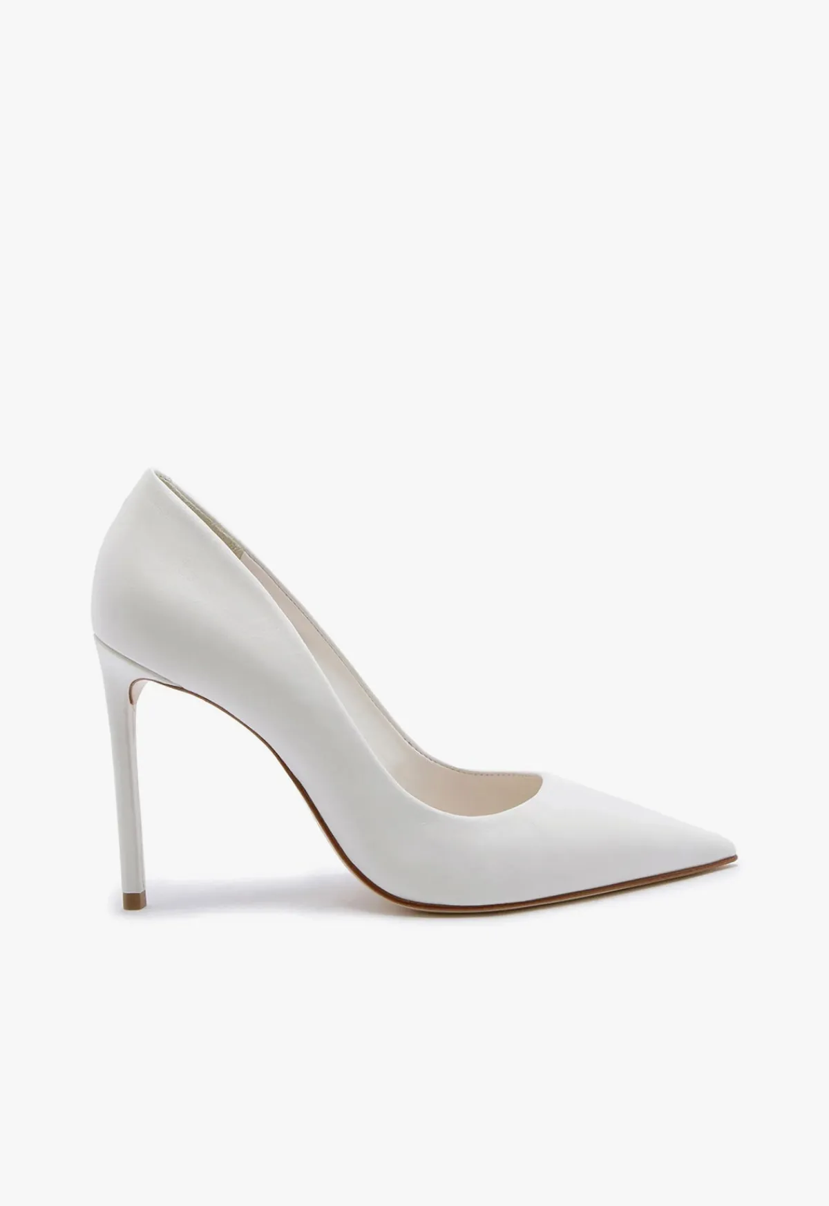 Discount Schutz Lou High Stiletto Pump White