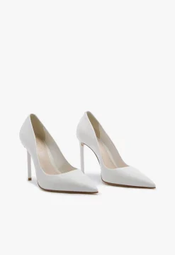 Discount Schutz Lou High Stiletto Pump White