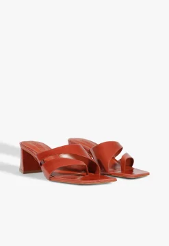 Best Schutz Madeline Mid Sandal Caiena Red