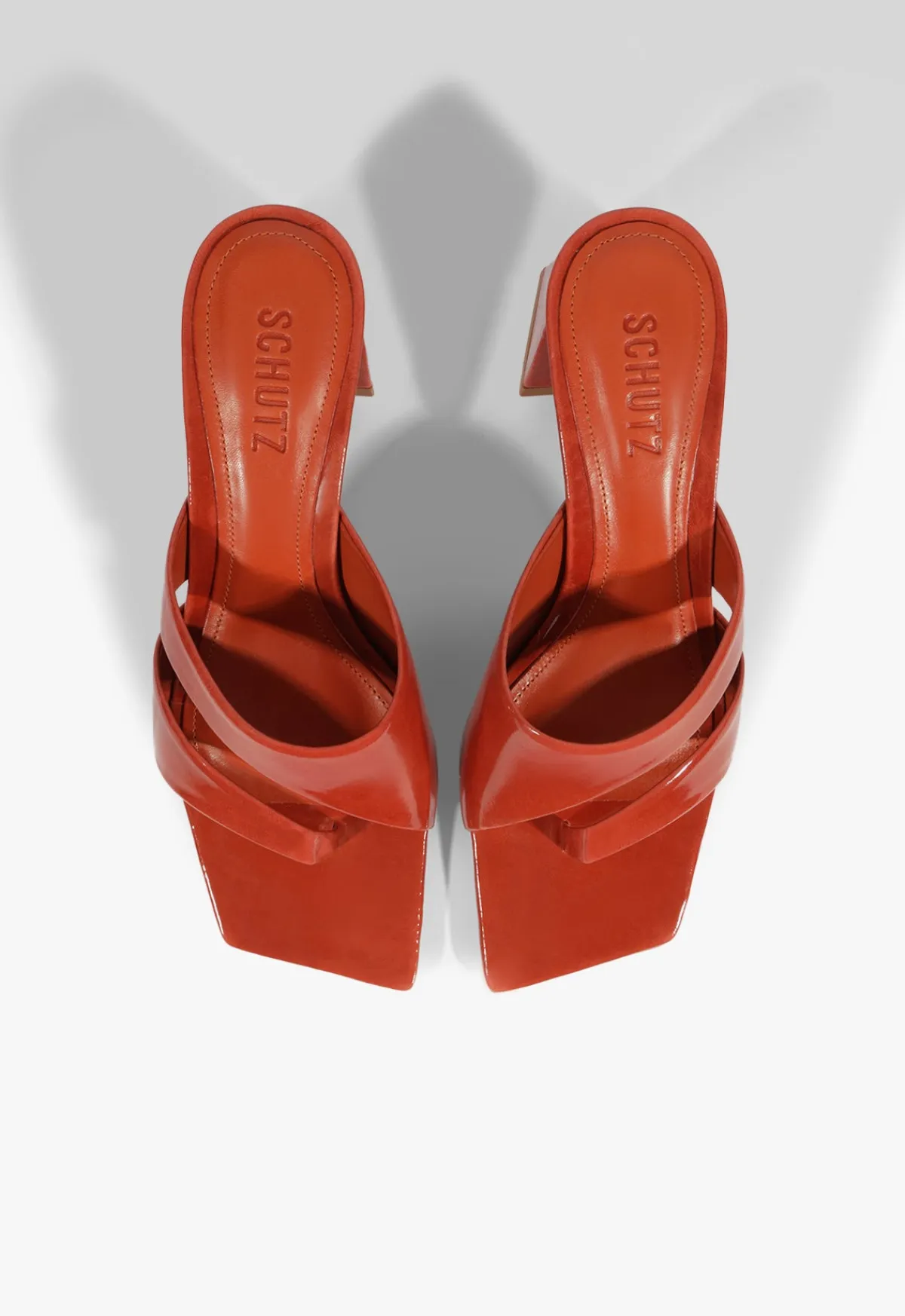 Best Schutz Madeline Mid Sandal Caiena Red