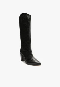 Outlet Schutz Maryana Block Boot Black
