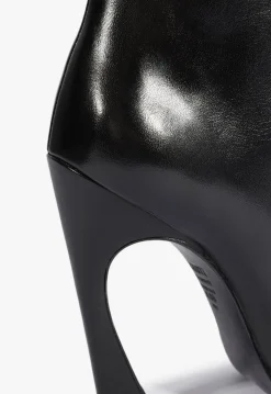 Hot Schutz Maryann Up Curve Leather Boot Black