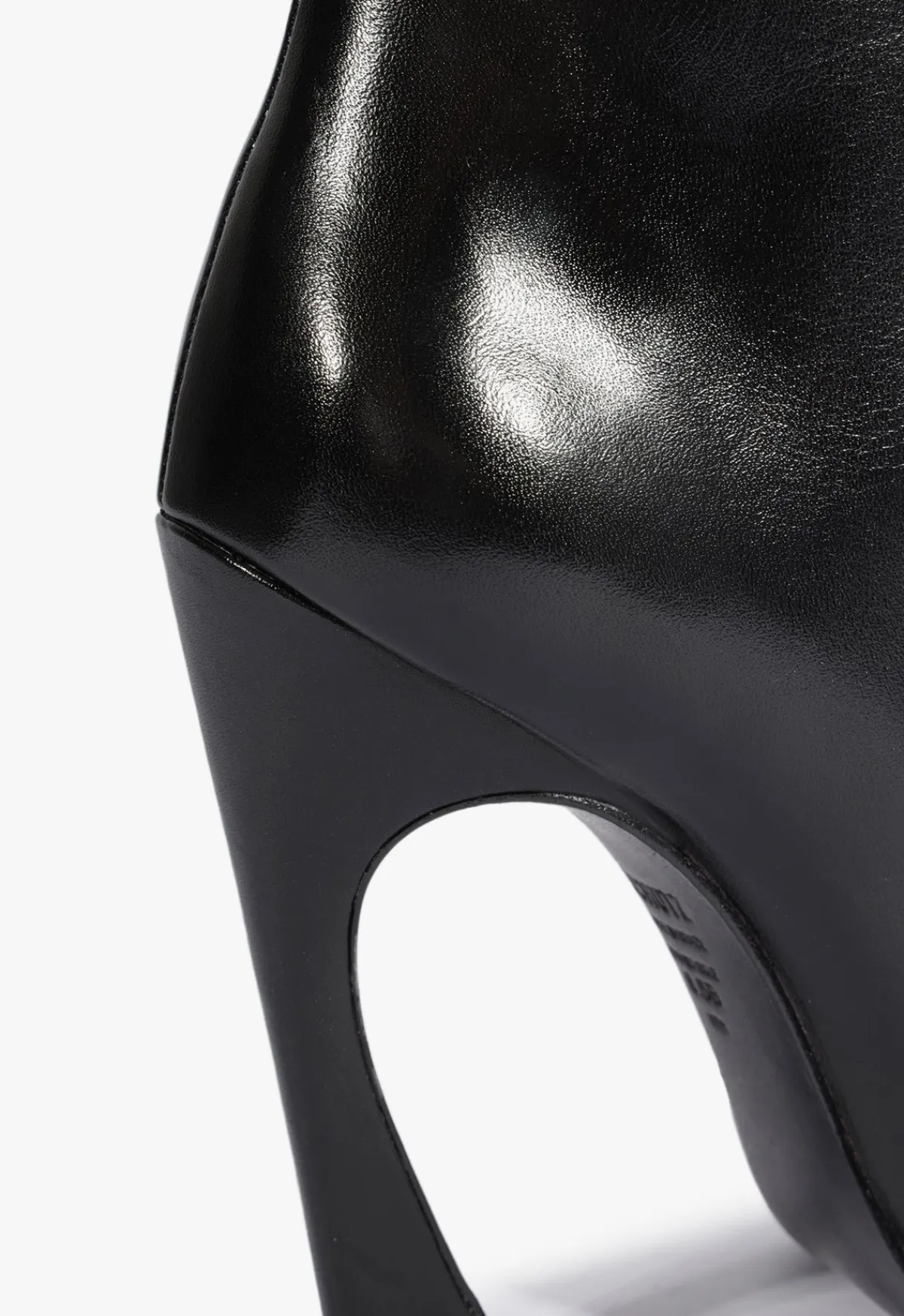 Hot Schutz Maryann Up Curve Leather Boot Black